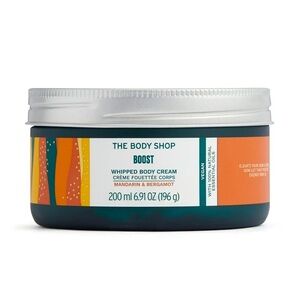 The Body Shop Boost Whipped Body Cream - Orange & Green